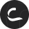 Logo de la société en noir